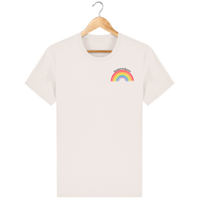 Load image into Gallery viewer, Tee Shirt Unisexe 100% Bio SOMEWHERE OVER THE RAINBOW by Logane Lambert
