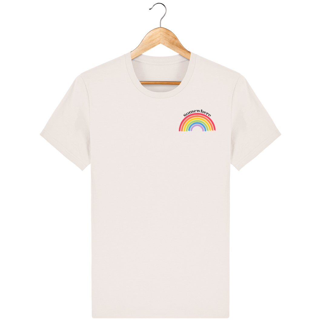 Tee Shirt Unisexe 100% Bio SOMEWHERE OVER THE RAINBOW by Logane Lambert