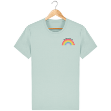 Load image into Gallery viewer, Tee Shirt Unisexe 100% Bio SOMEWHERE OVER THE RAINBOW by Logane Lambert

