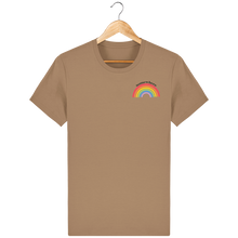 Load image into Gallery viewer, Tee Shirt Unisexe 100% Bio SOMEWHERE OVER THE RAINBOW by Logane Lambert
