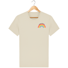 Load image into Gallery viewer, Tee Shirt Unisexe 100% Bio SOMEWHERE OVER THE RAINBOW by Logane Lambert

