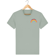 Load image into Gallery viewer, Tee Shirt Unisexe 100% Bio SOMEWHERE OVER THE RAINBOW by Logane Lambert
