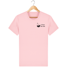Load image into Gallery viewer, Tee Shirt Unisexe 100% Bio A L&#39;EAU DE ROSE by Logane Lambert
