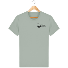Load image into Gallery viewer, Tee Shirt Unisexe 100% Bio A L&#39;EAU DE ROSE by Logane Lambert
