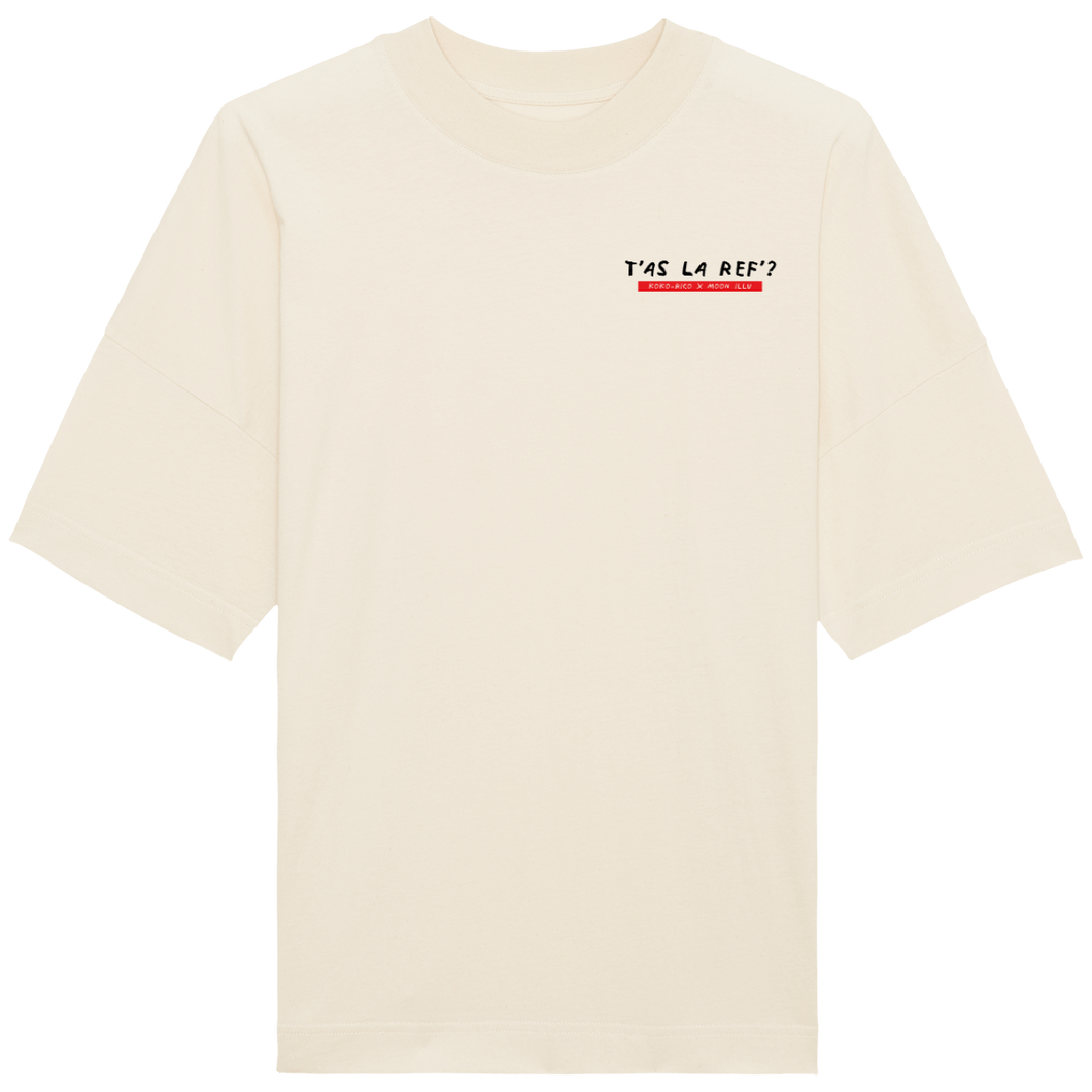 T-Shirt Oversized Col montant Unisexe 