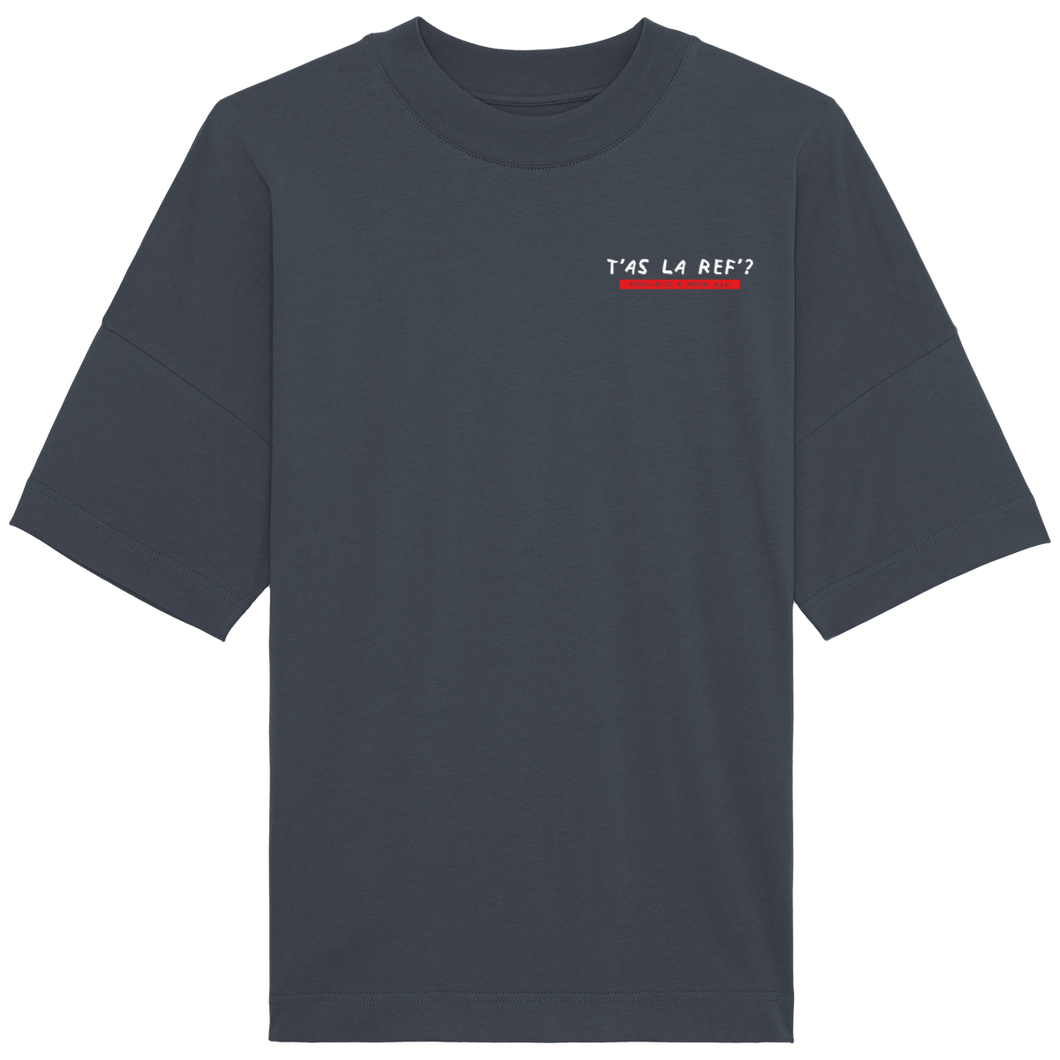 T-Shirt Oversized Col montant Unisexe 