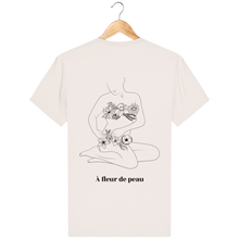 Load image into Gallery viewer, Tee Shirt Unisexe 100% Bio A FLEUR DE PEAU by Logane Lambert

