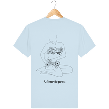 Load image into Gallery viewer, Tee Shirt Unisexe 100% Bio A FLEUR DE PEAU by Logane Lambert
