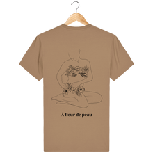 Load image into Gallery viewer, Tee Shirt Unisexe 100% Bio A FLEUR DE PEAU by Logane Lambert

