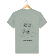 Load image into Gallery viewer, Tee Shirt Unisexe 100% Bio A FLEUR DE PEAU by Logane Lambert
