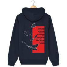 Load image into Gallery viewer, Unisex Hoodie &quot;T&#39;as la Ref&quot; - LB - by Moon Illu
